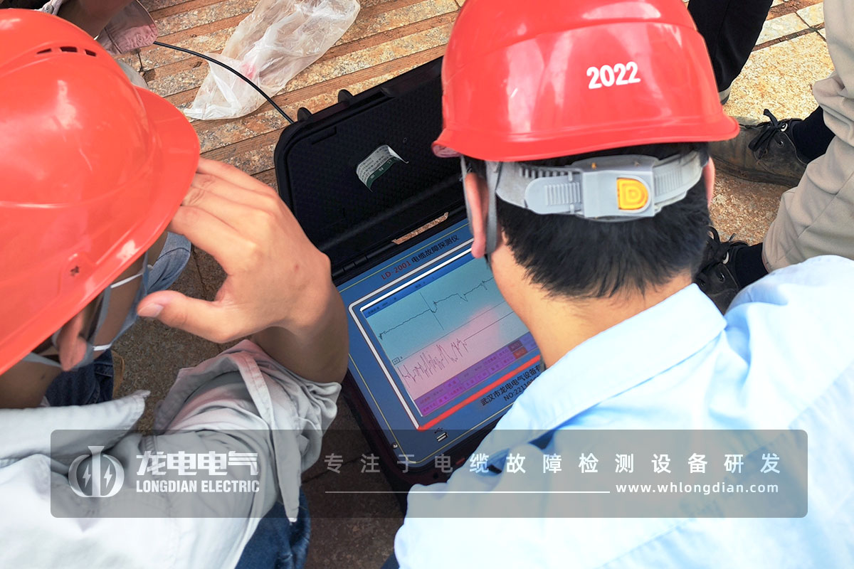 電纜故障檢測(cè)現(xiàn)場(chǎng) 電纜故障檢測(cè)現(xiàn)場(chǎng)